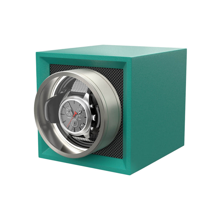 Remontoir pour montre simple avec double alimentation et moteur japonais Mabuchi - Noir